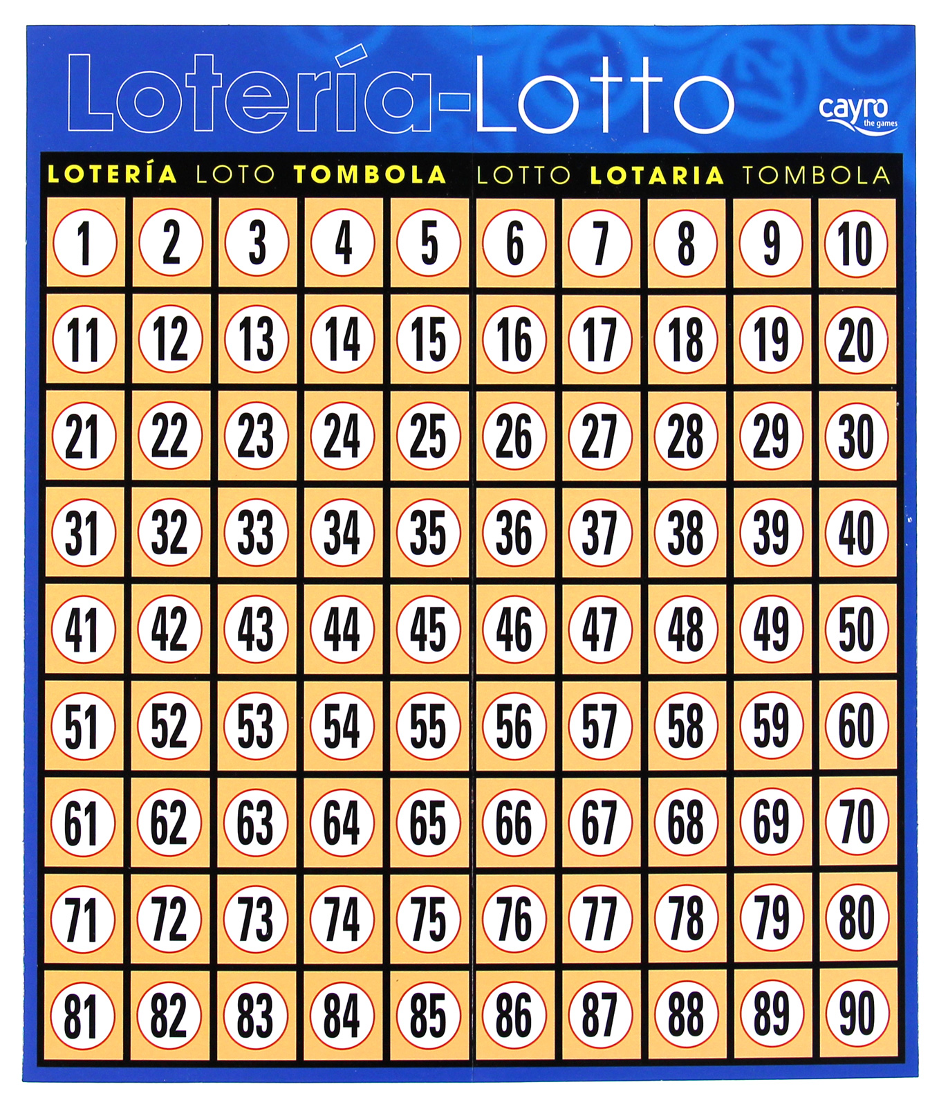Loteria grandes millions New - 38120